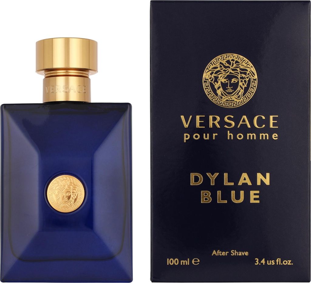 Versace Dylan Blue Pour Homme, After shave lotion, 100 ml Produktbild 