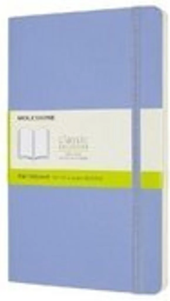 Carnet Moleskine A5 Pages Vierges : Libérez votre Créativité Bleu Souple