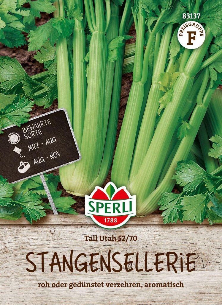 Selleriesamen - Stangensellerie Tall Utah 52 / 70, grünbleibend von Sperli-Samen