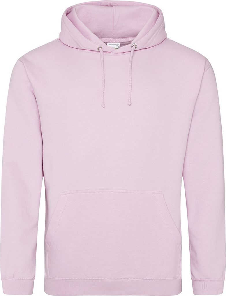 Awdis Uni Kapuzenpullover College RW164 (XS) (Baby Rosa)