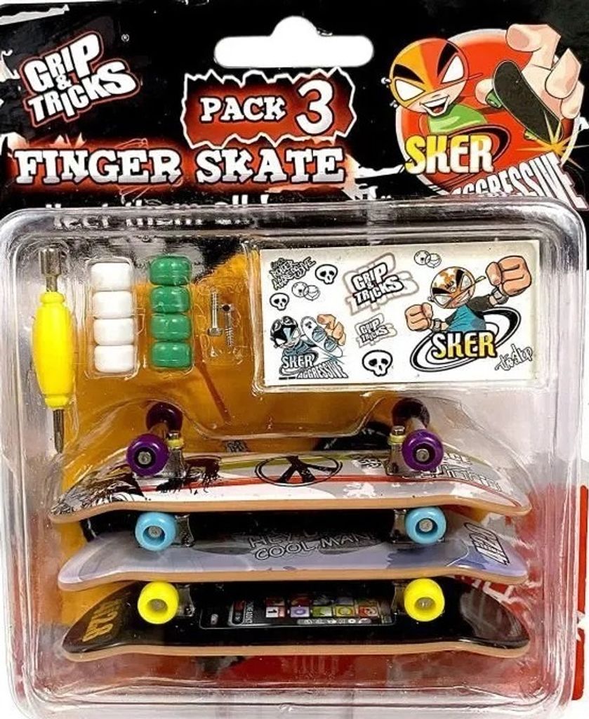 Griff and Tricks Fingerskateboard-Set