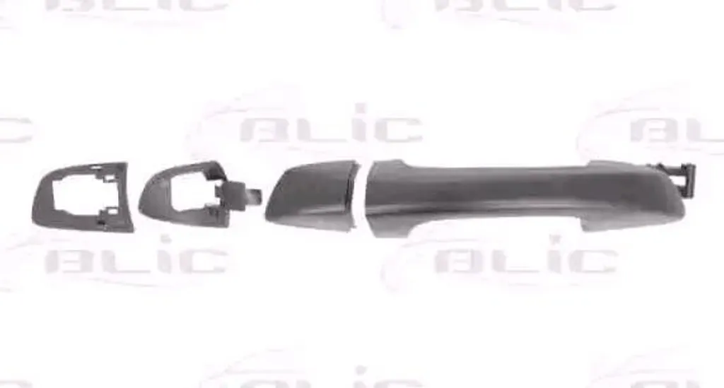 Poignée de porte avant gauche OE 1K8837205FGRU pour VW Sharan et Golf 6