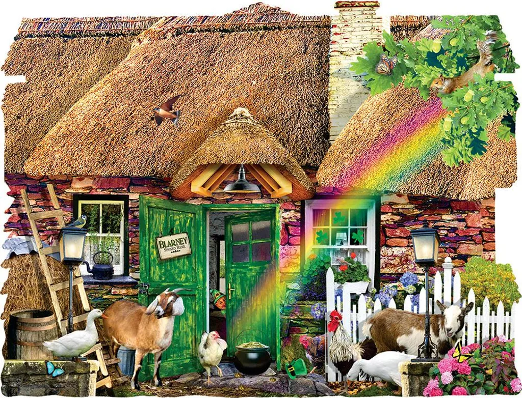 Puzzle paysage Irlande 1000 pièces - Idée cadeau détente SunsOut 1000