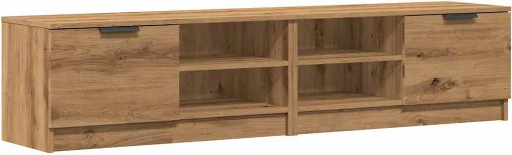 Mobili Porta TV SYFAX Rovere Artigianale 80cm | Recensione Set 2 pz