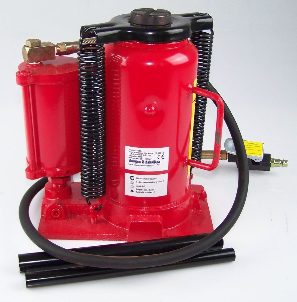 Berger u. Schröter Pneumatischer Wagenheber 20 Tonnen