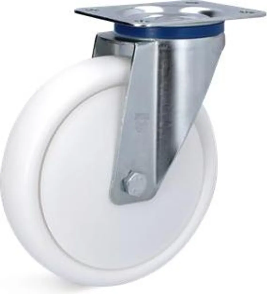 Roulettes LCW/PPK/080/K : Stop aux Roues Bloquées et Sols Tachés en Inox