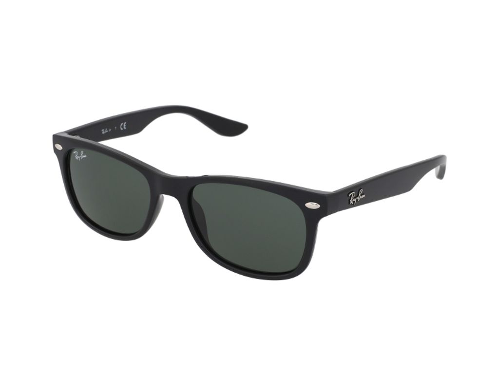 Ray-Ban New Wayfarer Junior, Kind, Männlich, Wanderer, Quadratisch, Vollrand, Schwarz