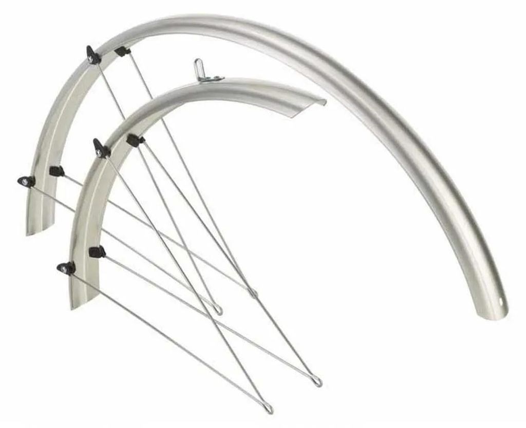 Kit de garde-boue Bonin 60 Mm Argent 650C - 26'' Argent Image du produit 