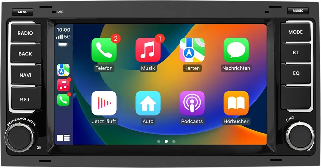 Sistema Multimedia VW Touareg 7L T5 Multivan Android 7" 64GB CarPlay
