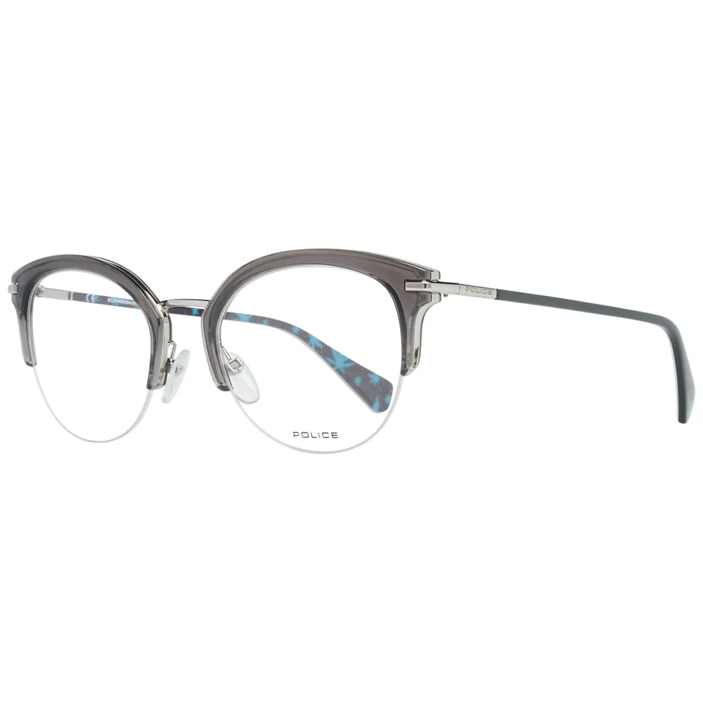 Police PL 418E M78V lunettes rectangulaires bleues en alliage léger