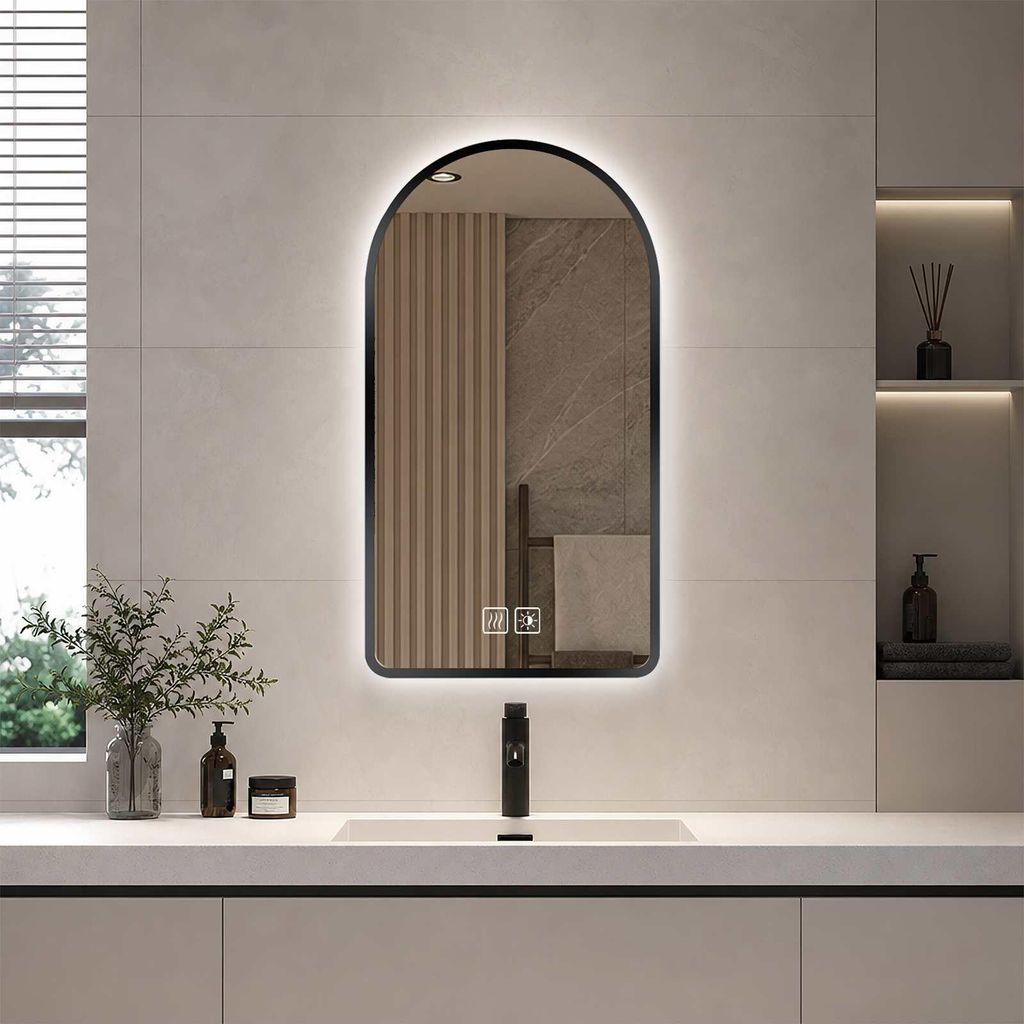 AIORBER LED badspiegel met verlichting, wandspiegel, Productafbeelding 