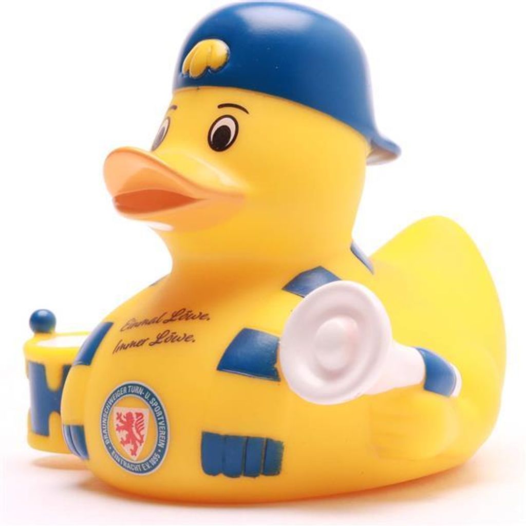 Badeente Eintracht Braunschweig Fan Vinyl 8,5 cm Produktbild 