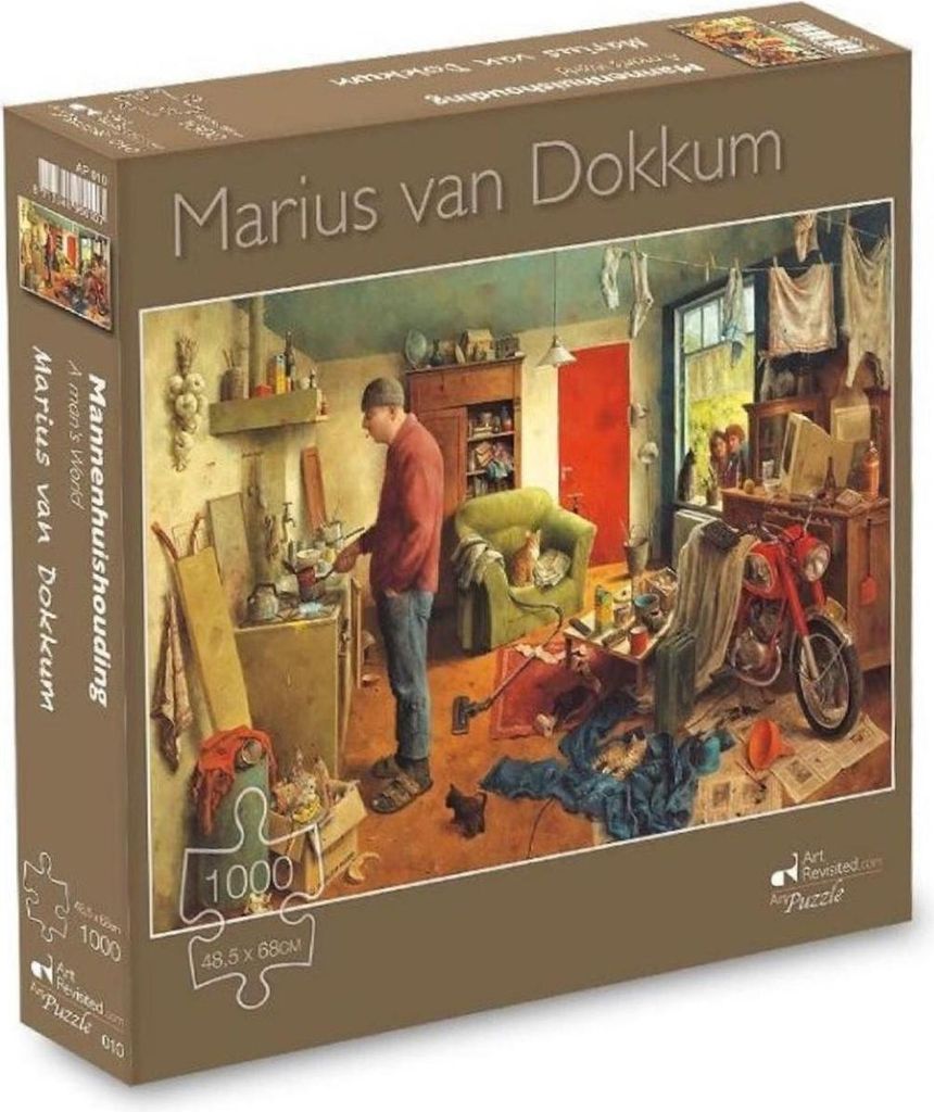 Art Revisited Männerhaushalt - Marius van Dokkum (1000) Produktbild 