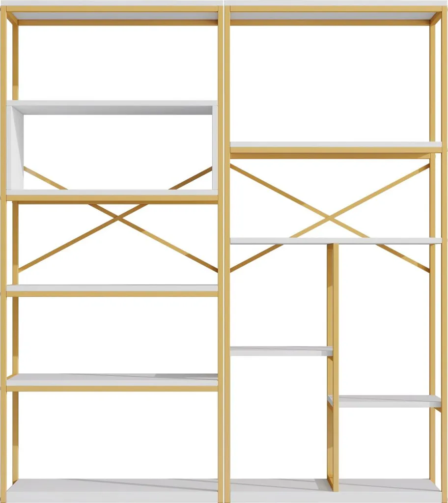 Étagère bibliothèque robuste et facile à monter - Solution rangement 180cm - 11