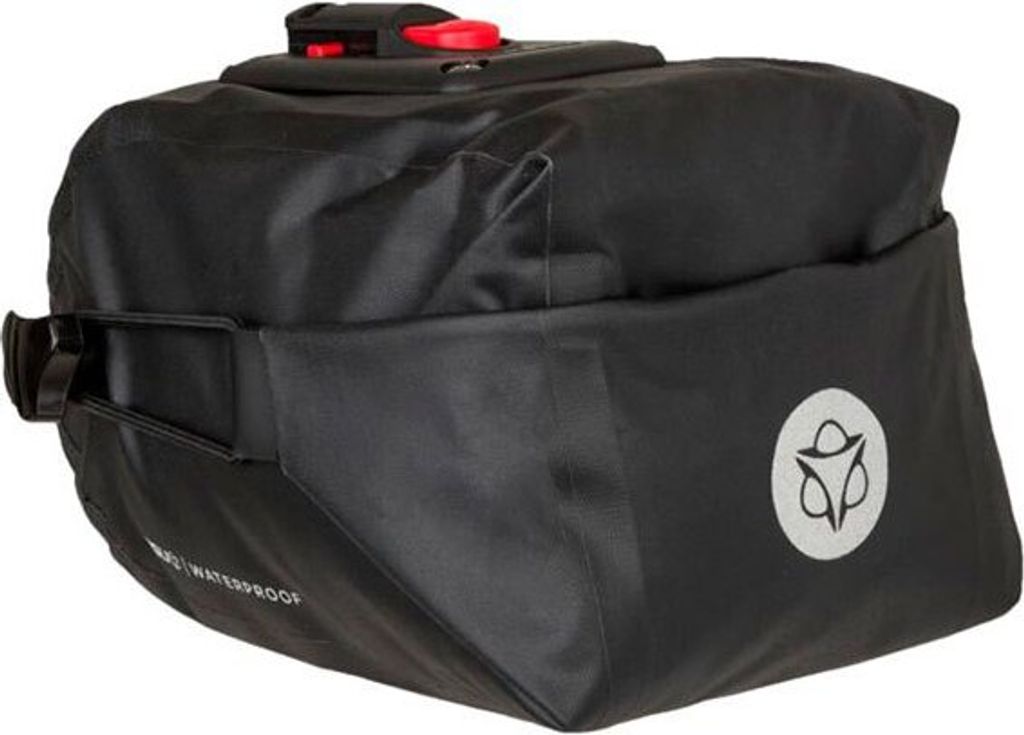 Agu Shelter Satteltasche 1.3l Schwarz Schwarz One Size