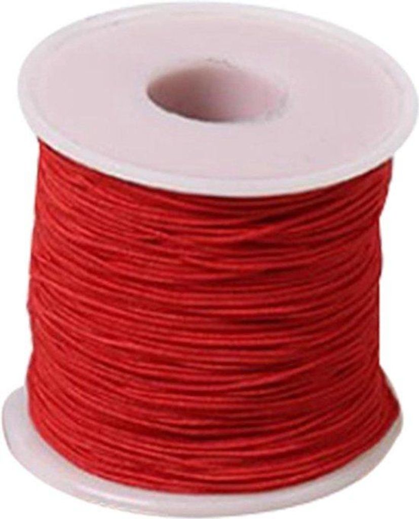 Elastisches Rödliches Armbandstring für Schmuckherstellung - 328ft langes Band