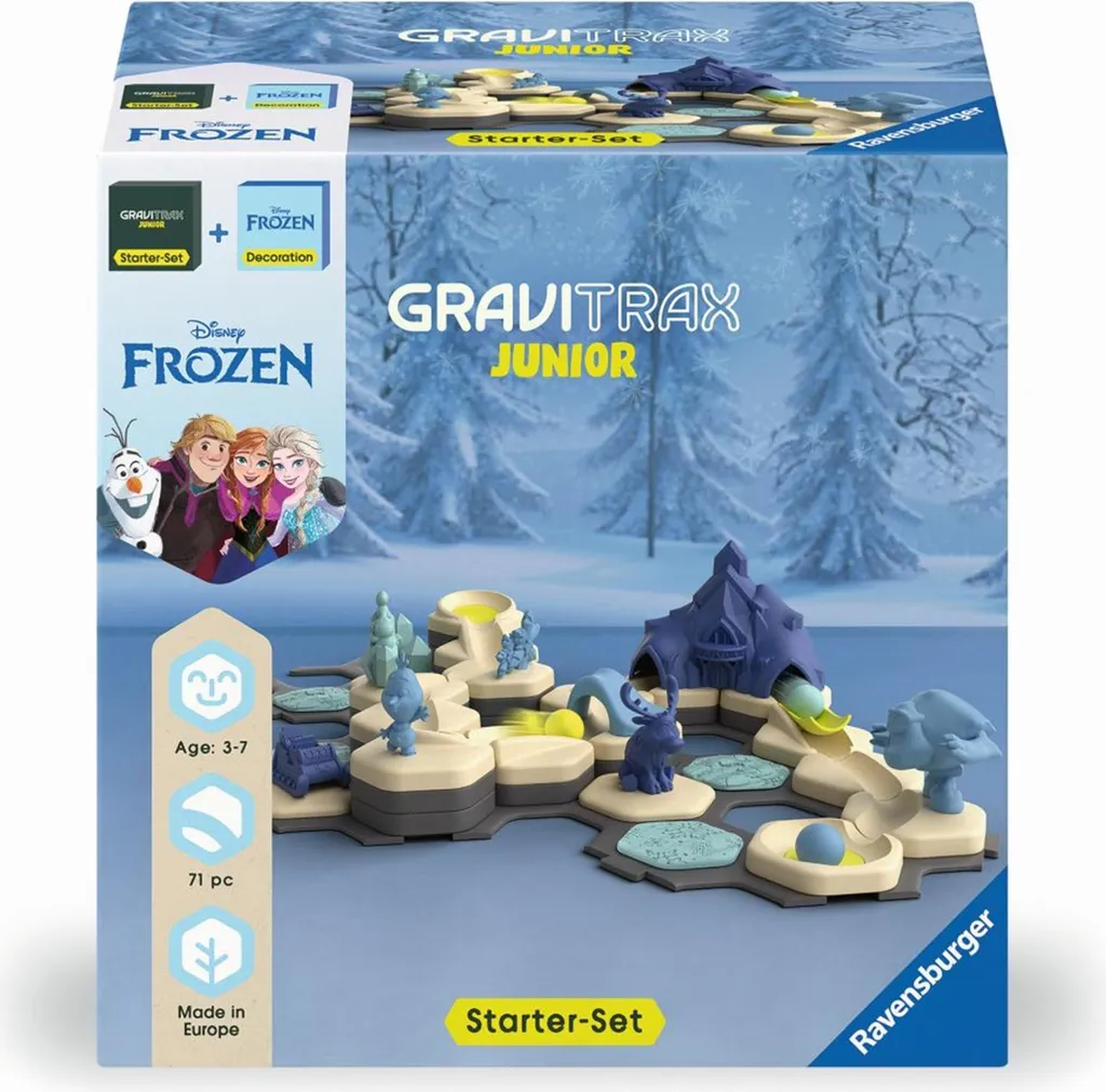 Circuit à billes GraviTrax Junior Frozen jeu de construction 3 ans+