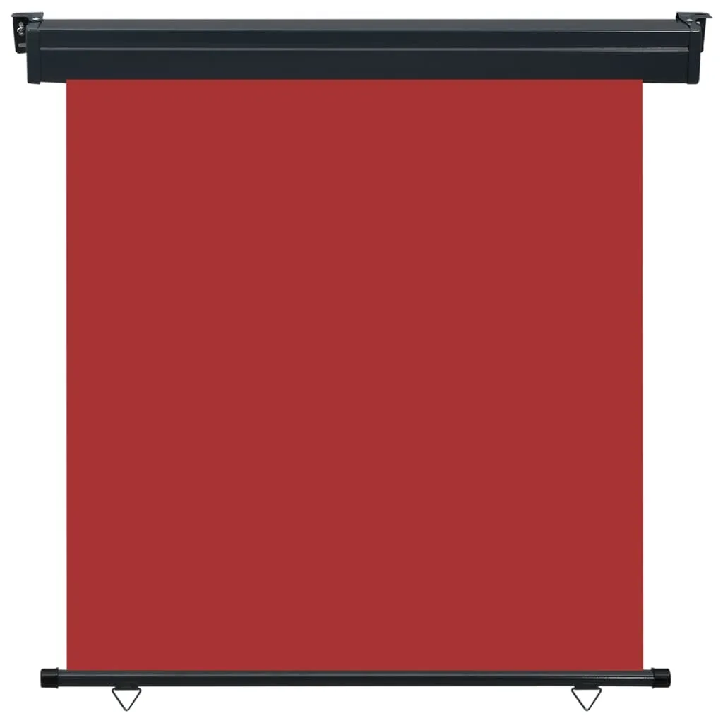 Tenda Privacy Balcone 175x250 cm Rosso | Paravento Laterale vidaXL