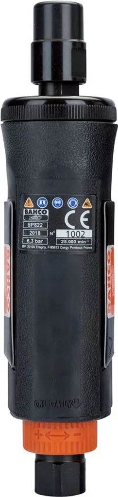Ponceuse pneumatique 6 mm Bahco Orange - Modèle robuste et compact - 3