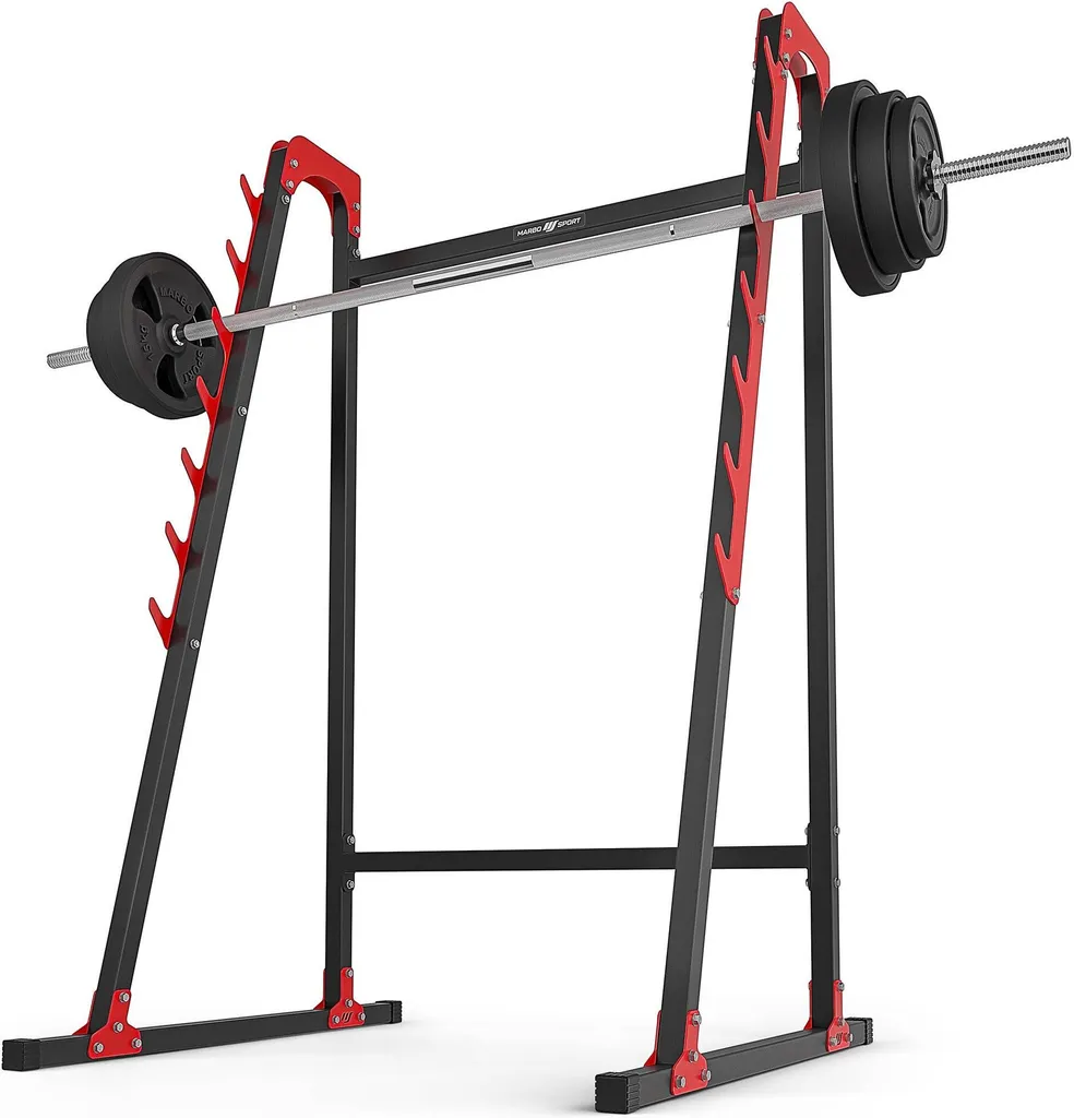 Support de Barre Stable MH-S204 : Fini les Risques durant vos Squats - 4