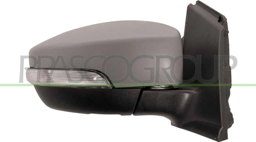 PRASCO FD8047303 Außenspiegel Seitenspiegel Rechts für FORD Kuga Mk2 (DM2) Beheizt Asphärisch Grundiert Elektrisch
