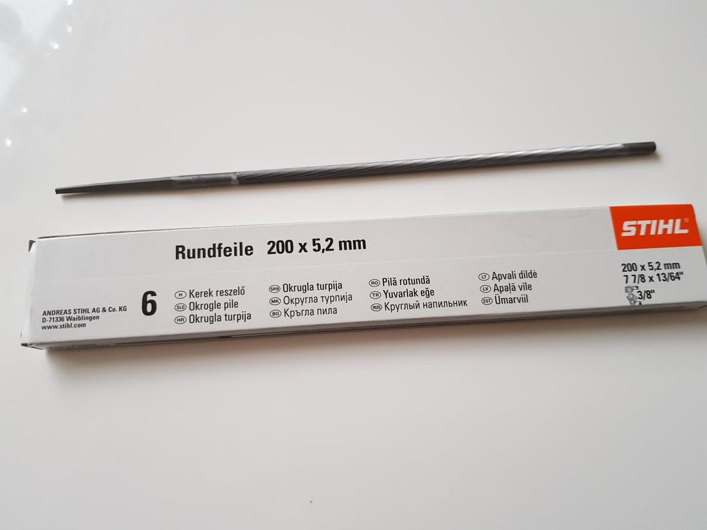 STIHL Rundfeile 5,2 x 200 mm (6 Stück) 56057715206 Produktbild 2
