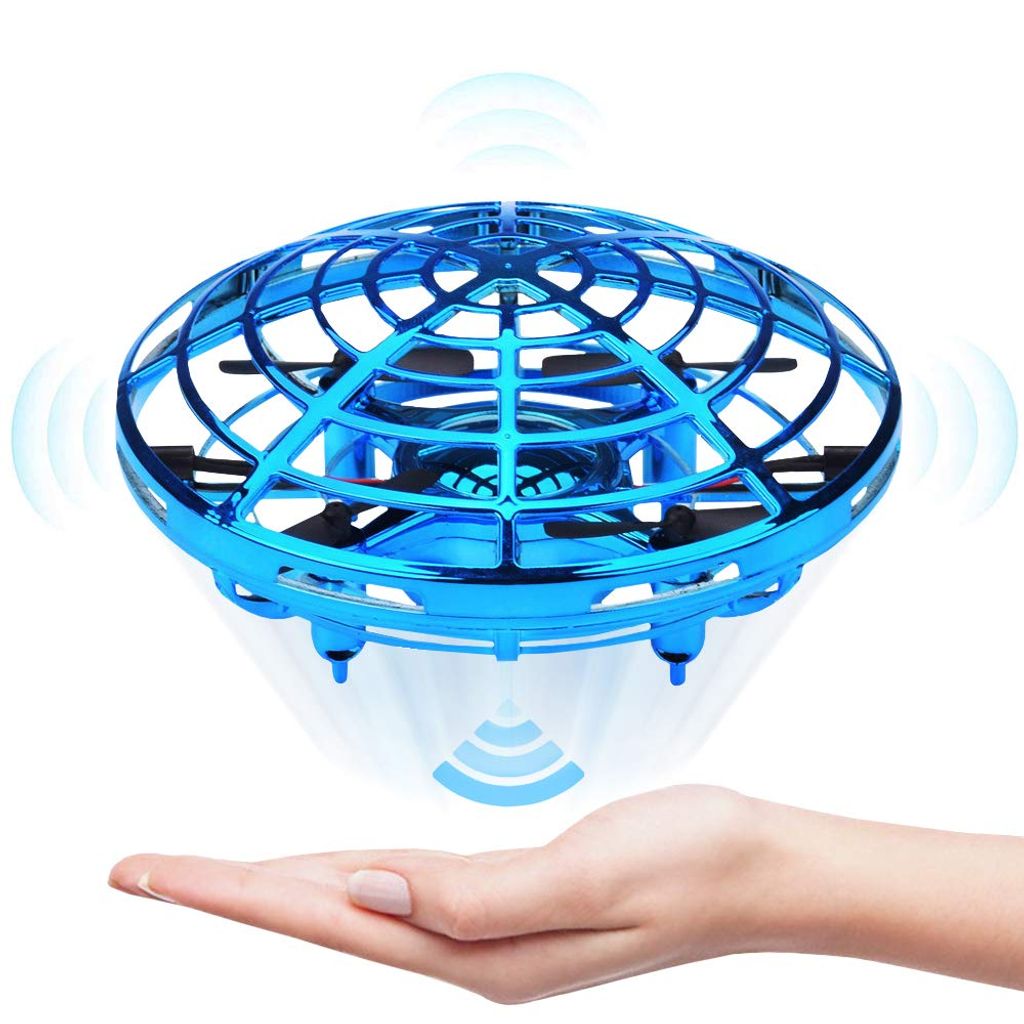 MINI Drohne Spielzeug UFO Quadrocopter fliegen Kunstflug Geschenk für Kinder DE 