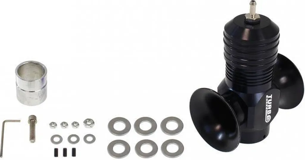 Blow Off Epman RF Dual Noir avec Double Piston en Aluminium Renforcé CNC