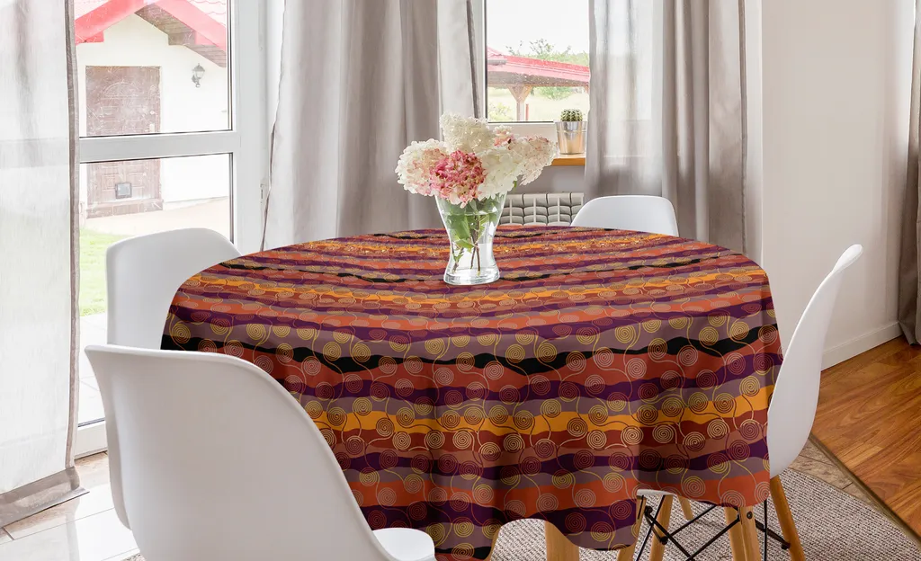 Tovaglia Circolare ABAKUHAUS 150cm - Design Multicolore per Sala