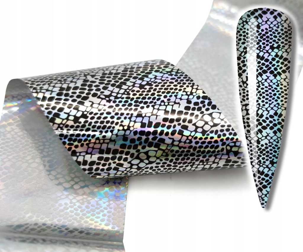 TRANSFERFOLIE für Nägel 10cmx4cm HOLO SNAKE