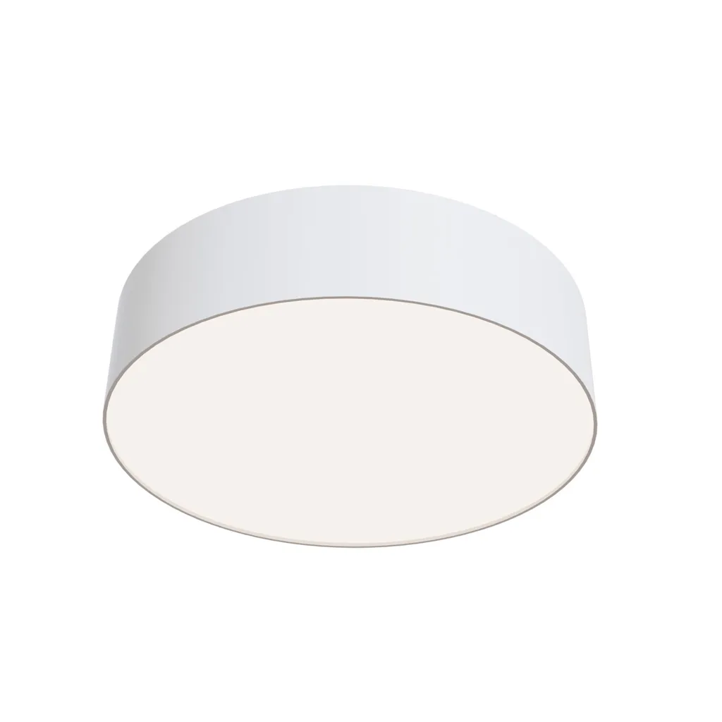 Plafoniera LED Metallo Bianca Rotonda 3000K: Luce Calda per la Casa
