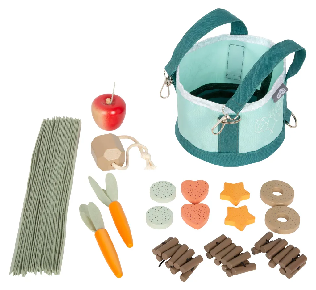 Set d'alimentation pour chevaux avec sac de transport - Kit Complet - 6