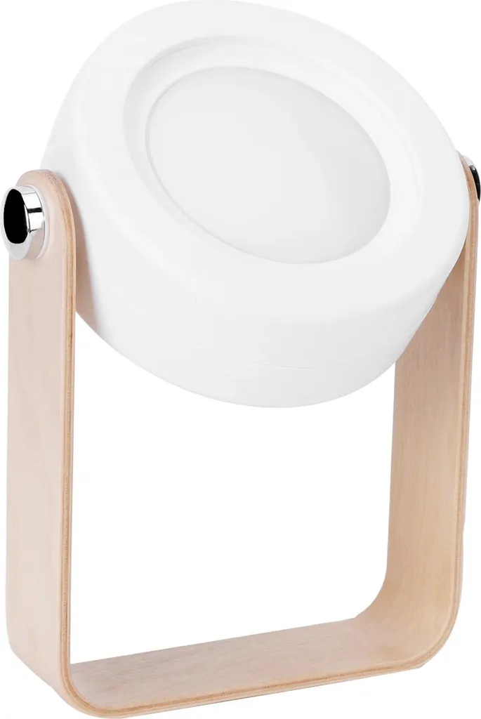 Lampe de lecture pliable rotative à 360 degrés avec batterie USB 12h
