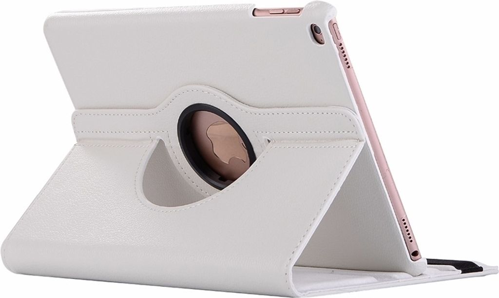 Mobigear DuoStand iPad Mini 5 (2019) Hülle Drehbare Klapphülle - Weiß