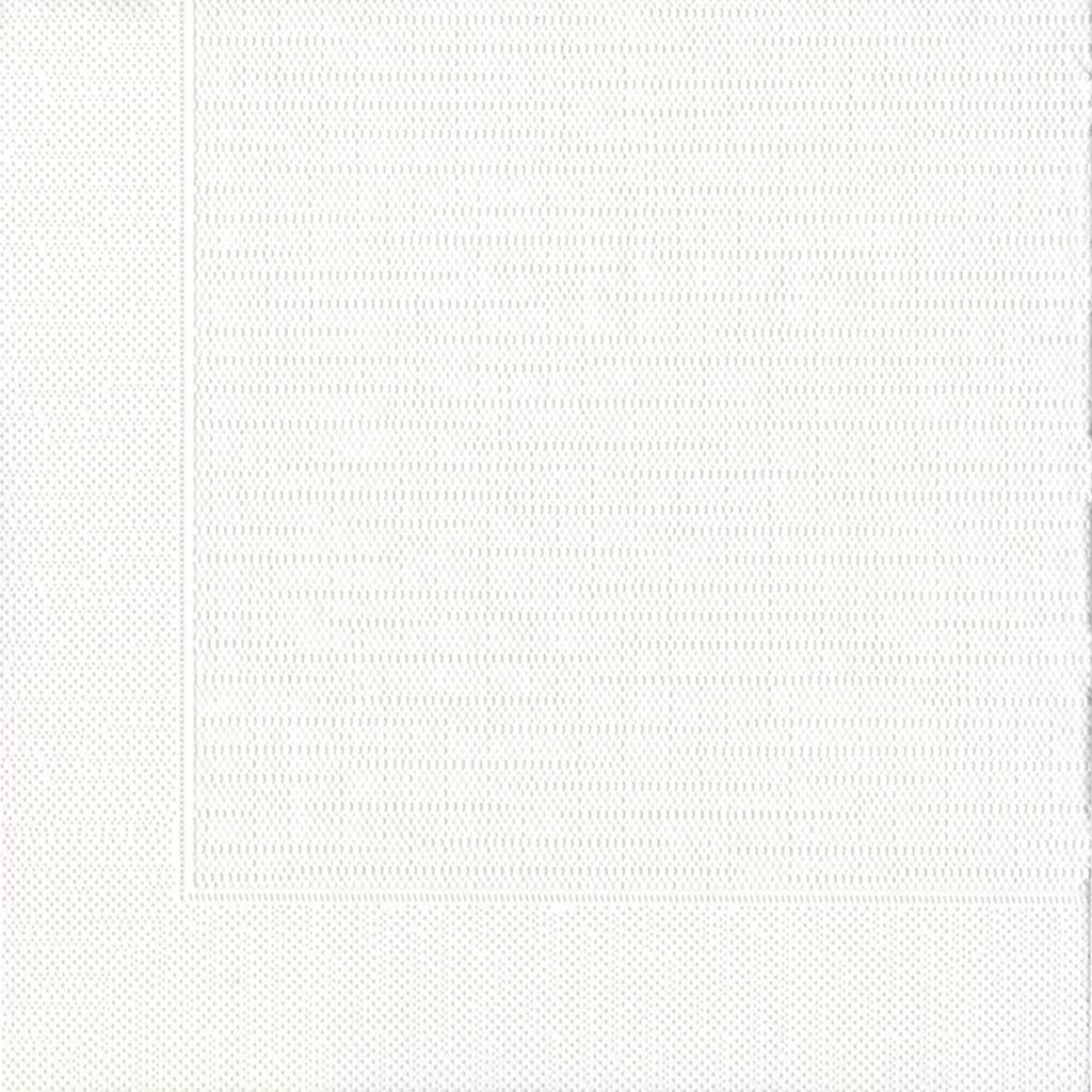 Duni Dinner-Servietten 4lagig Tissue geprägt Uni weiß, 40 x 40 cm, 50 Stück