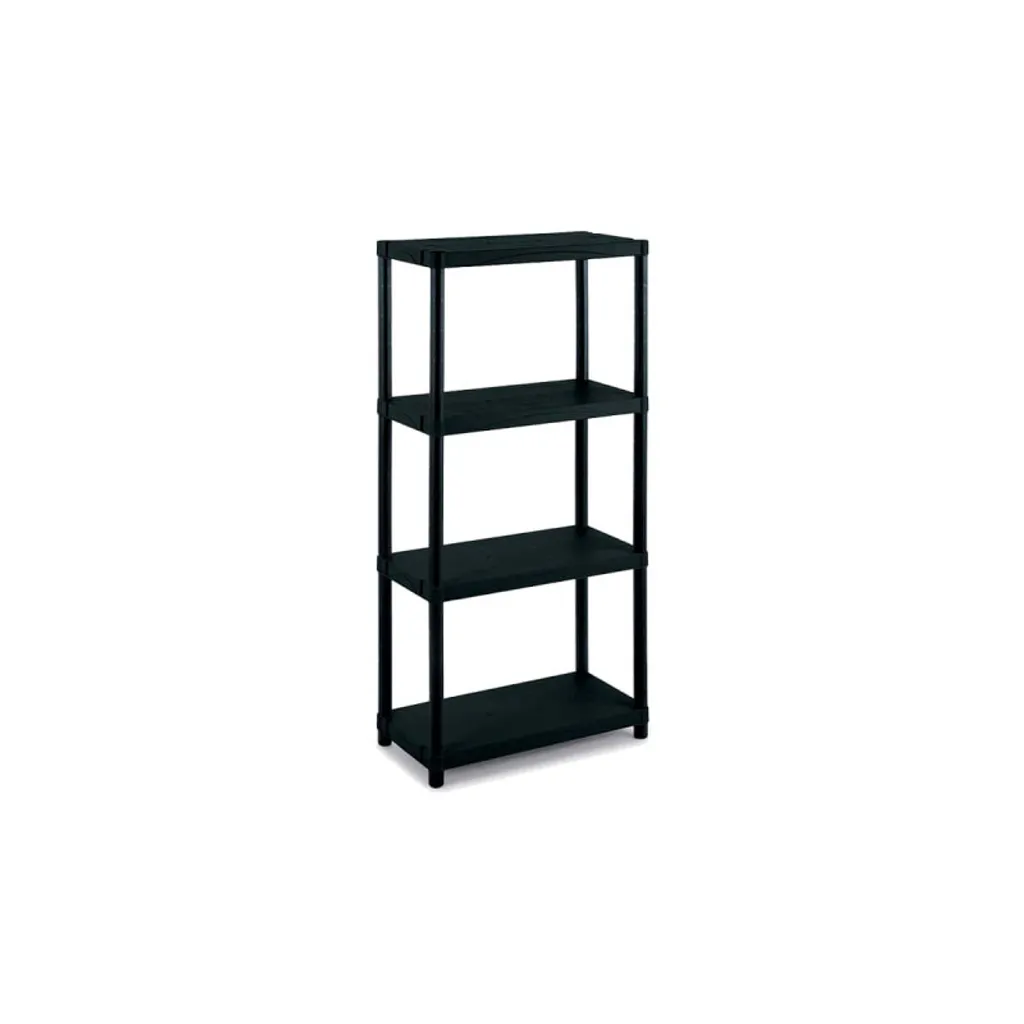 Étagère de rangement 4 tablettes pour optimiser garage et buanderie