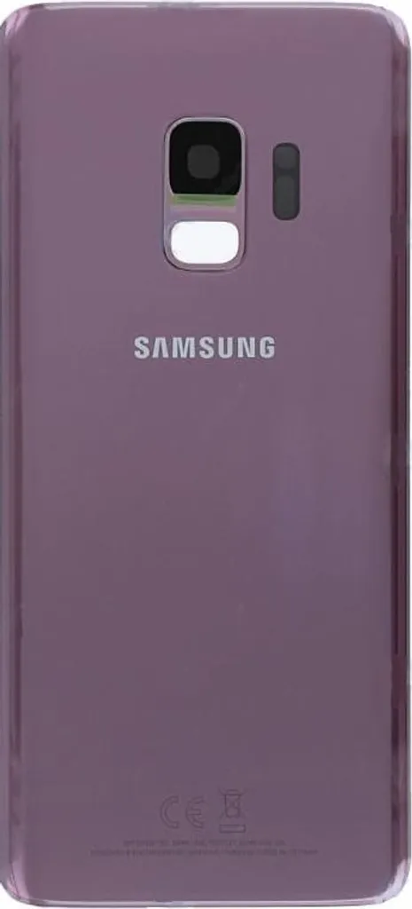 Réparer vitre arrière Samsung S9 brisée - Cache batterie violet officiel