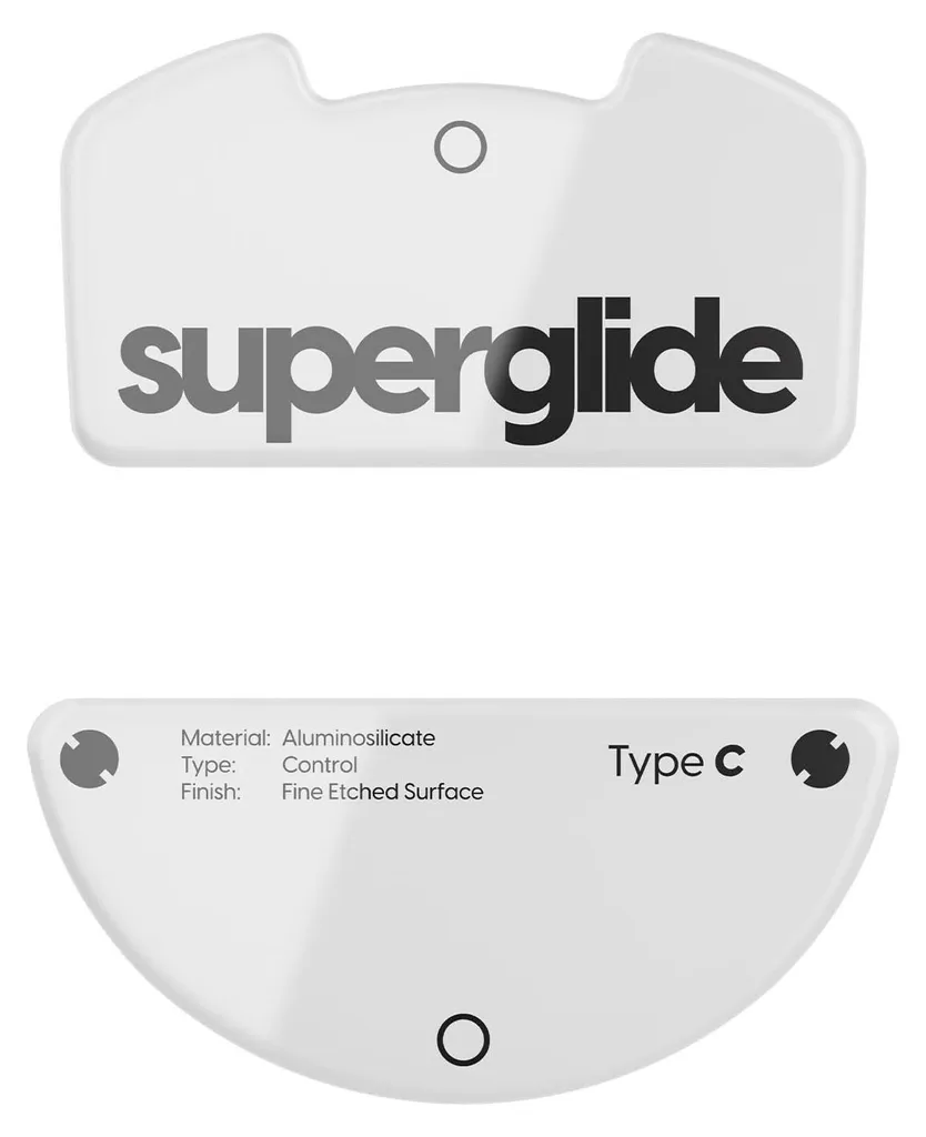 Solution patins souris usés : Superglide 2 en verre pour Viper V3 Pro