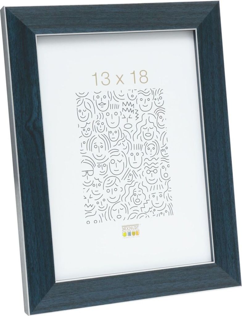 Deknudt Kunststoffrahmen S41VK6 blau 40x50 cm