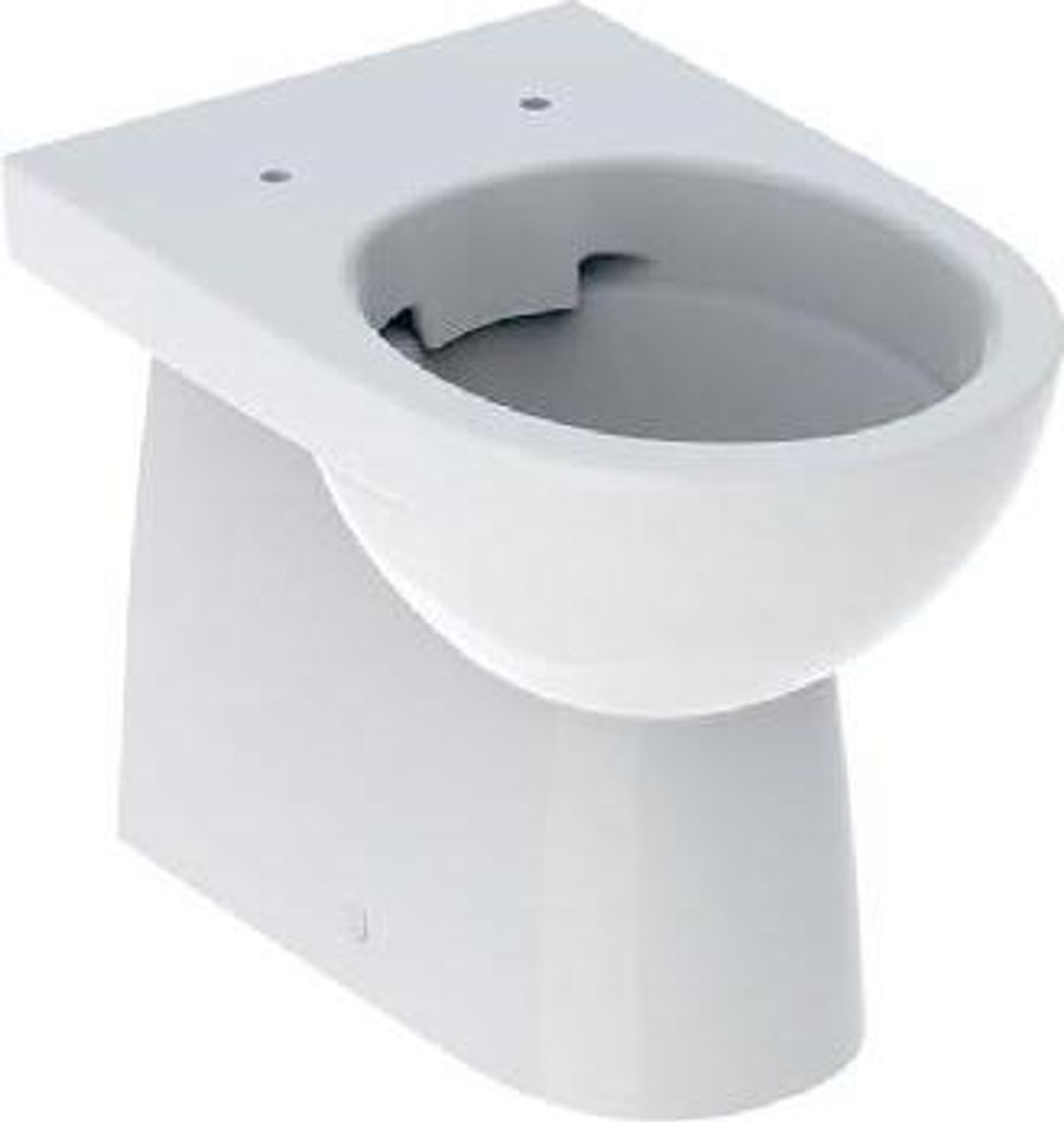 Geberit Selnova - Stand-WC, Ablauf hinten, Rimfree, Weiß 500.393.01.7