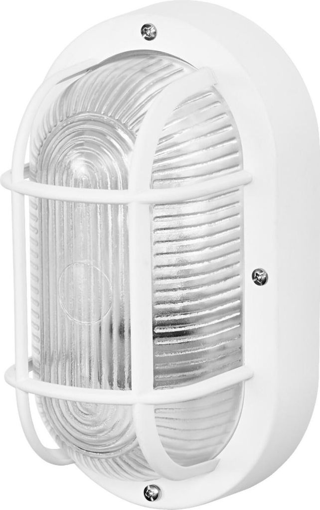 Osram LED Wandleuchte Bulkhead Essential Oval E27 weiß Produktbild 