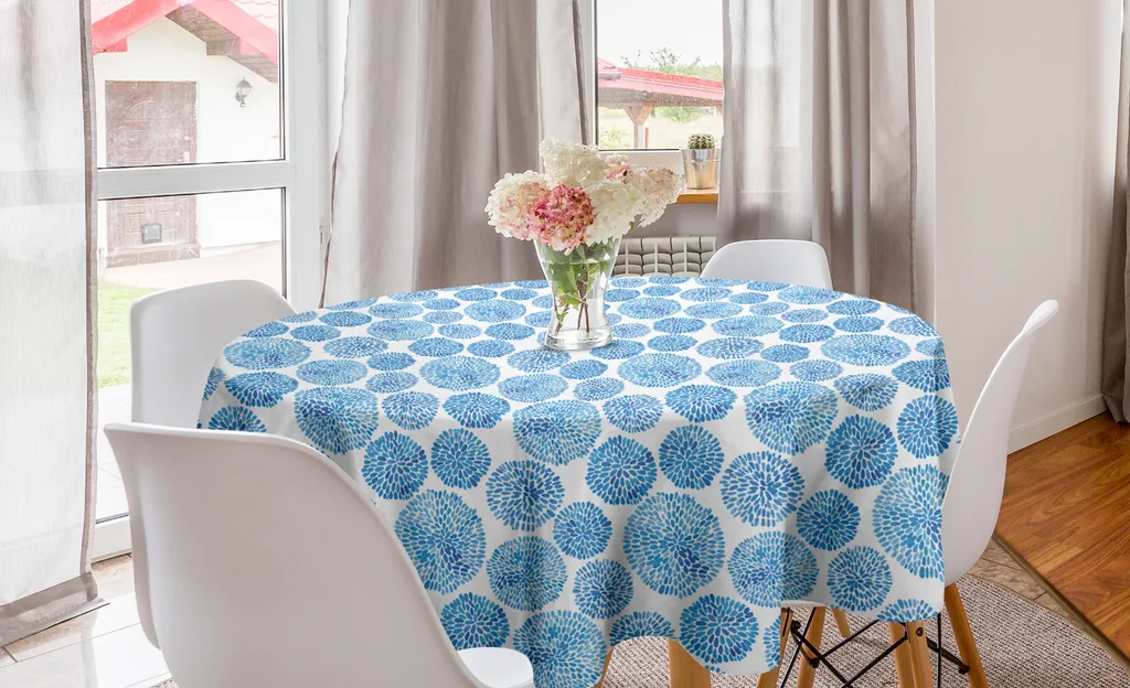 Tovaglia Rotonda Elegante Abakuhaus 150cm Acquerello Giapponese