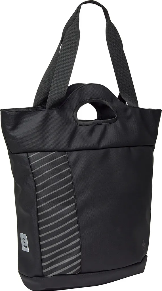 Sac Shopper 12L Noir Étanche - Gardez vos Affaires au Sec à Vélo Gravel