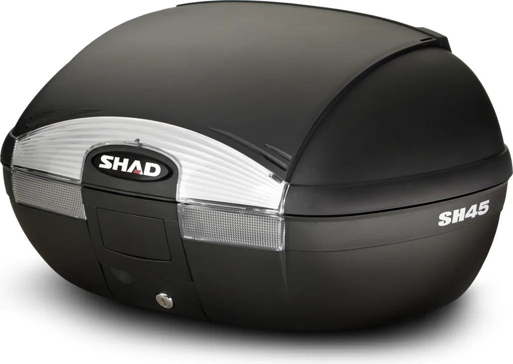 SHAD SH45 Bauletto Moto Nero - Kit Completo 45 Litri Universale