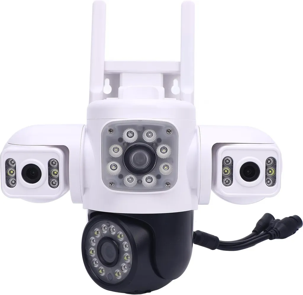Caméra de surveillance extérieure WiFi rotative avec vision nocturne - 5