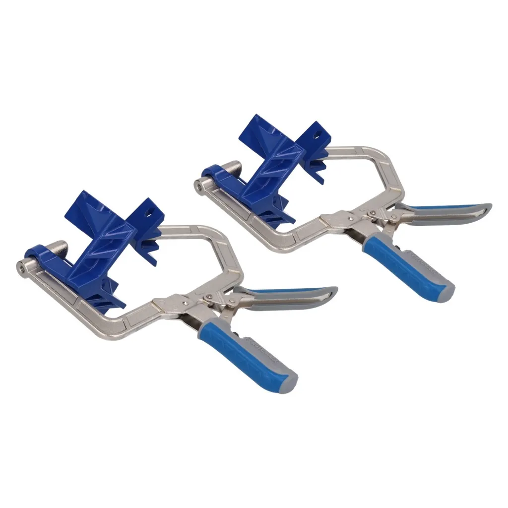 Kreg Set 2 Serre-joints d'angle 90° Automaxx KHCCC pour Assemblage - 2