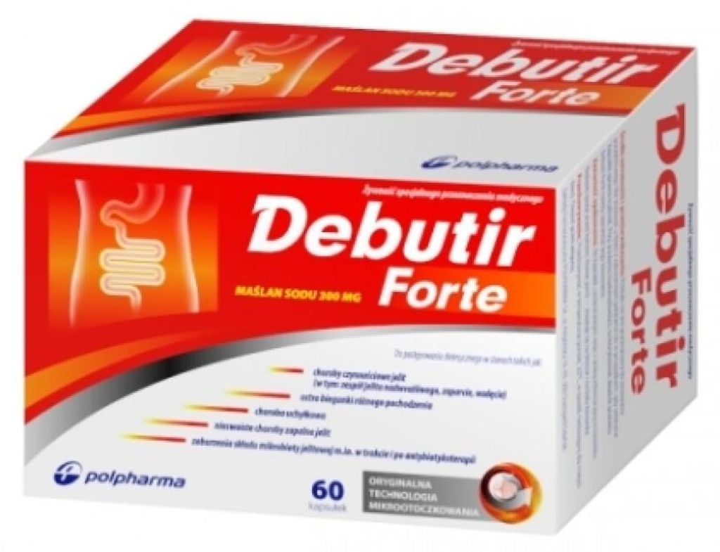 Debutir Forte, 60 kapsułek Zdjęcie produktu 
