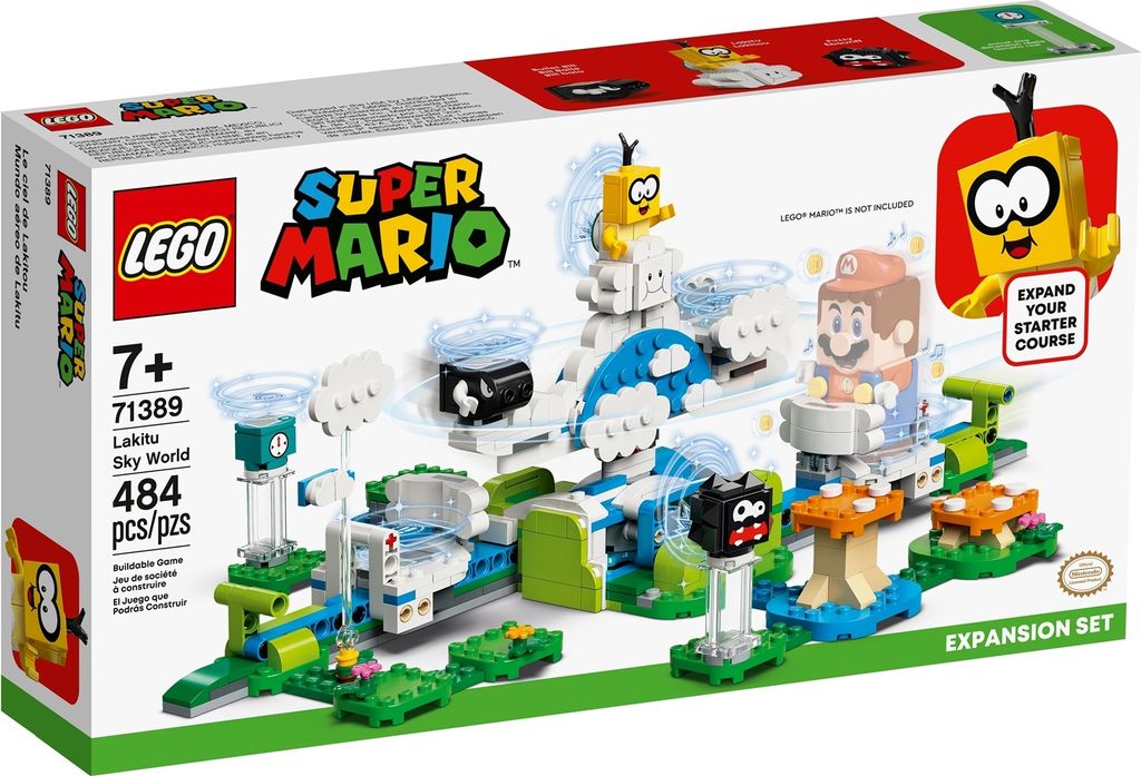 LEGO® Super Mario 71389 Świat chmur Lakitus - zestaw Zdjęcie produktu 