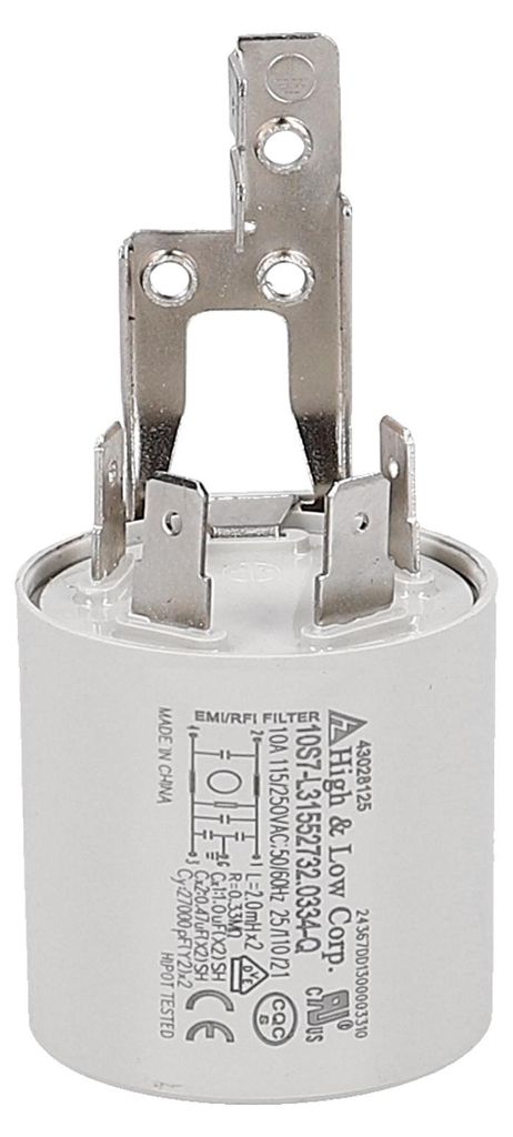 CANDY/ HOOVER 43028125 Entstörungsfilter für Waschmaschine Produktbild 