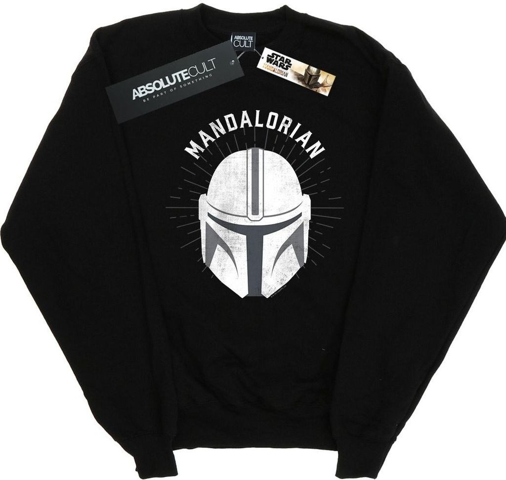 Star Wars - "The Mandalorian" Sweatshirt für Herren BI46492 (3XL) (Schwarz)